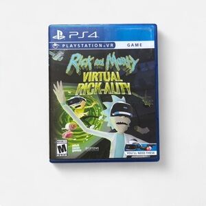 Rick and Morty: Virtual Rick-ality Playstation Game.